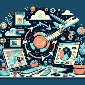 Unlock the Power of Craft2Cash: Transform Your Canva Designs into Best-Selling Digital Products on Etsy!